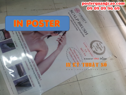 In poster giá rẻ tại Tp.HCM cùng Công ty TNHH In Kỹ Thuật Số - Digital Printing