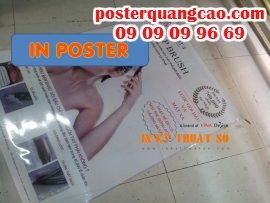 In poster giá rẻ tại Tp.HCM, chuyên in poster cho chương trình sự kiện