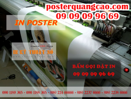 In poster PP giá rẻ, in poster giá rẻ tại TPHCM