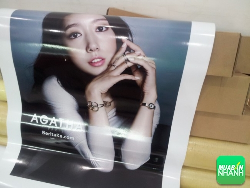 Poster Kpop Park Shin-hye được cán màng bóng nhìn rất đẹp
